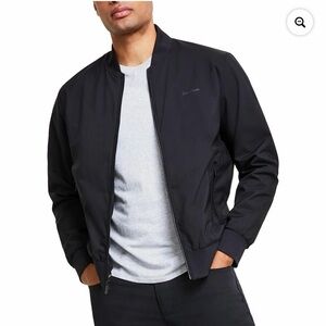 ✨$25✨Calvin Klein Matte Bomber Jacket | Navy Blue | XXL